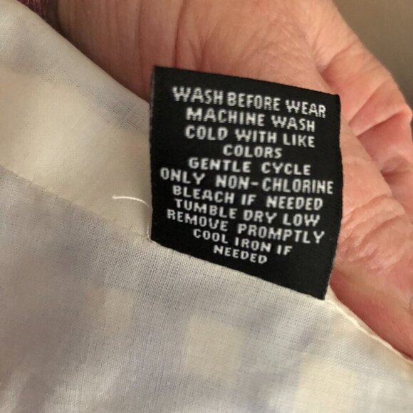 Victoria Beckham for Target Sky Blue & White Gingham Twill Spring Jacket - NWT's - Picture 9 of 10